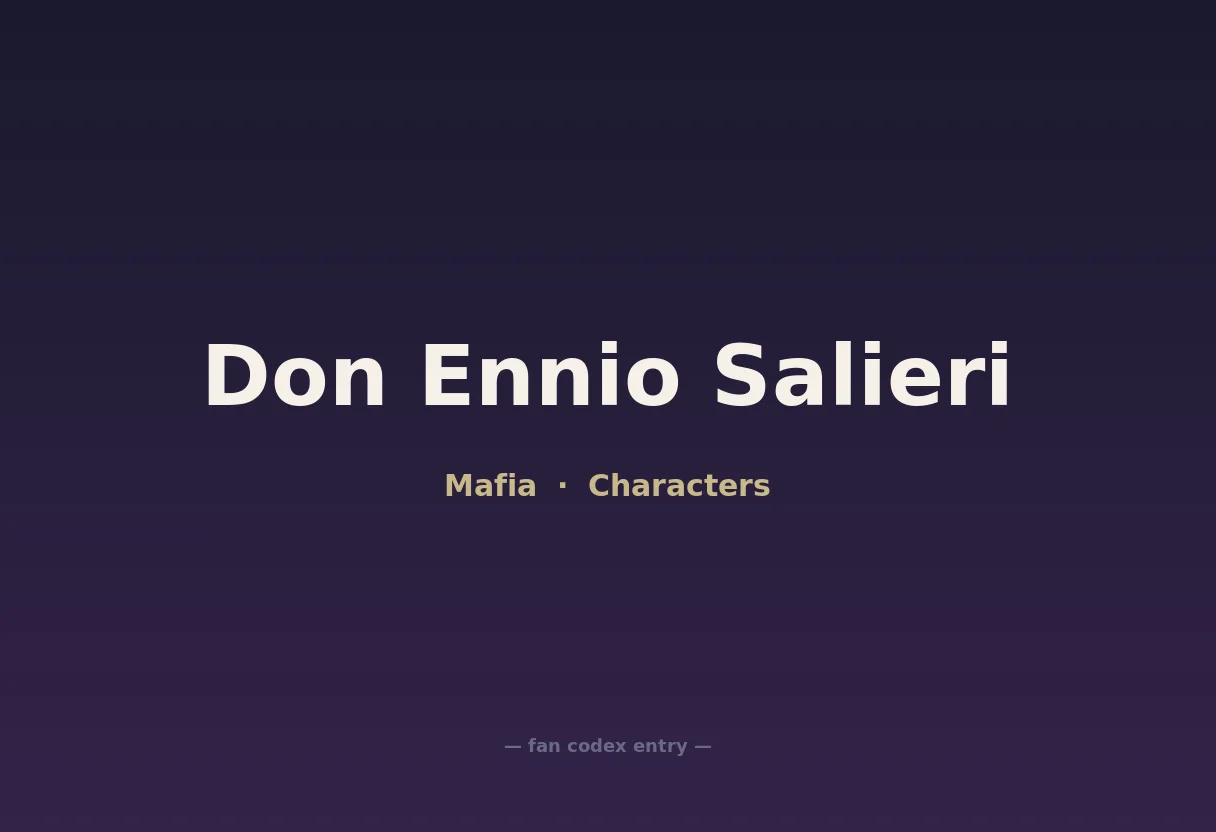 Don Ennio Salieri