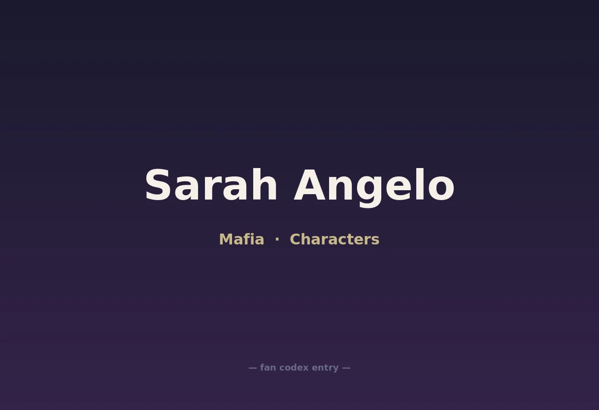 Sarah Angelo