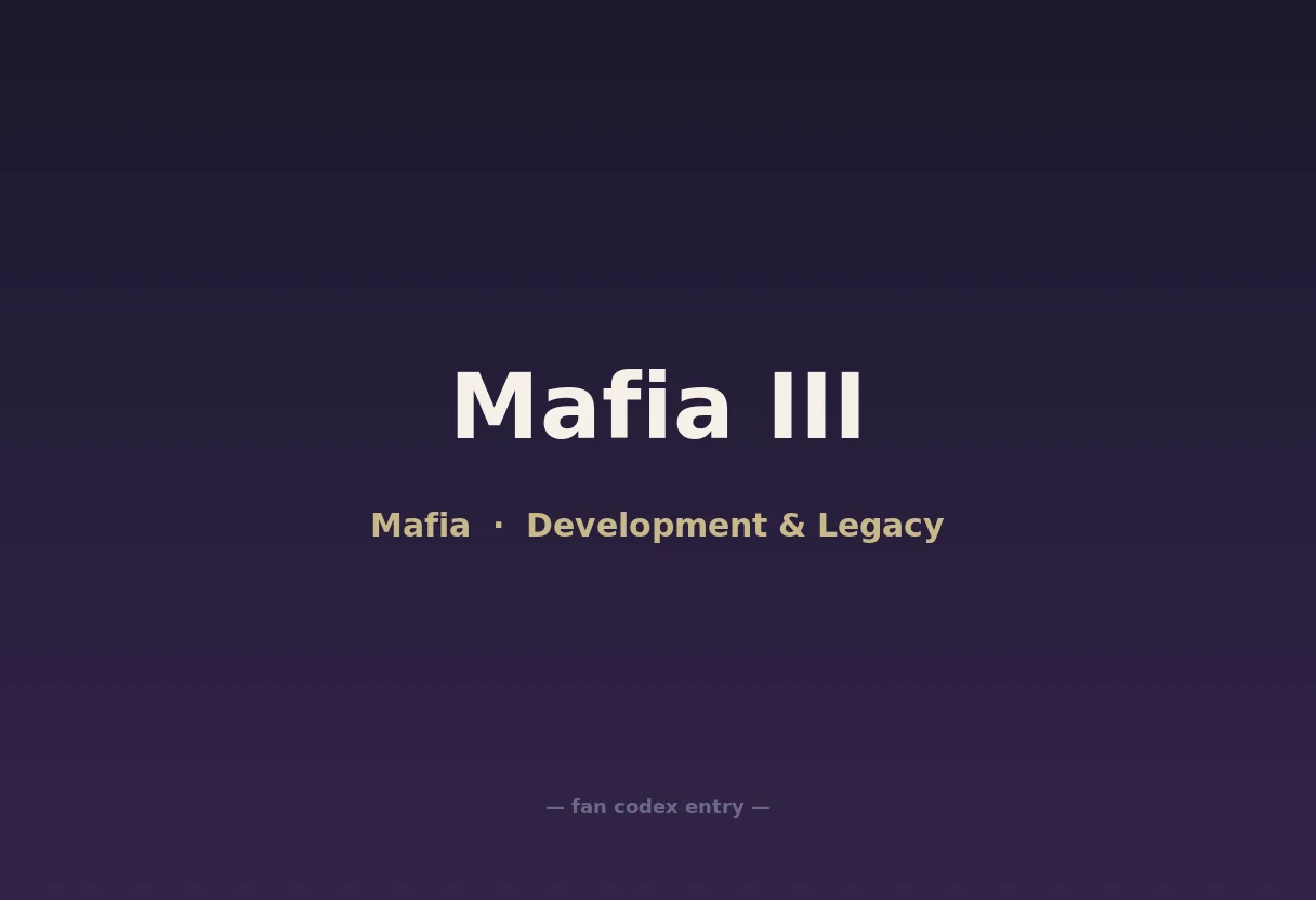 Mafia III