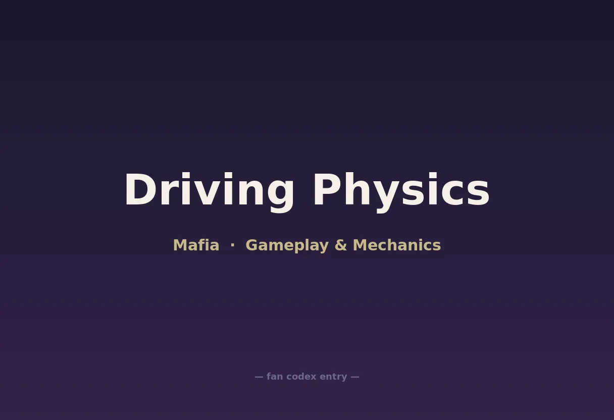 Driving Physics