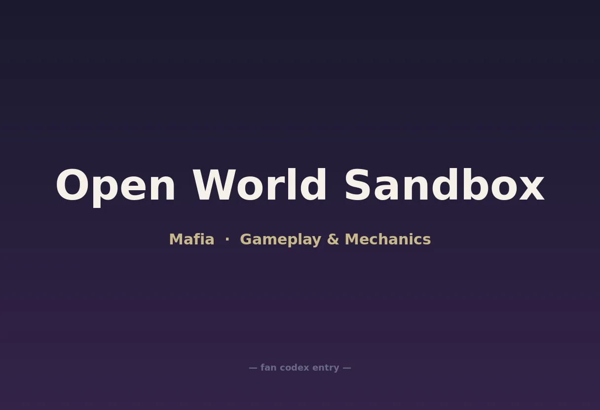Open World Sandbox