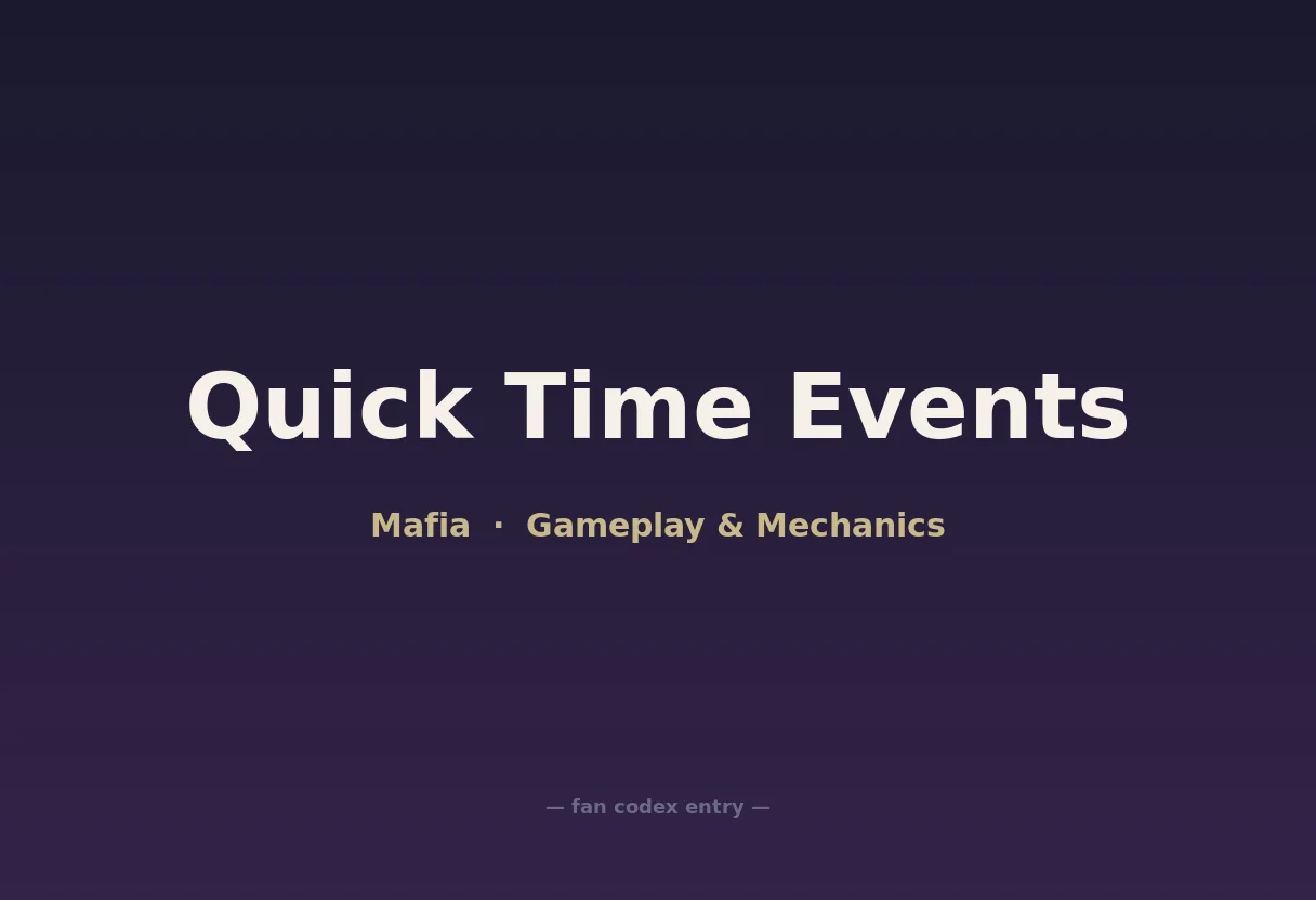 Quick Time Events