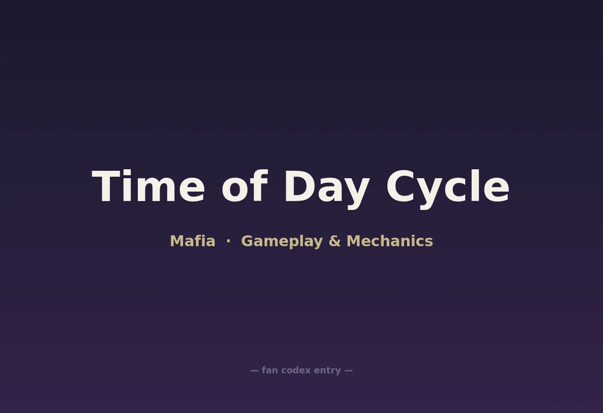 Time of Day Cycle