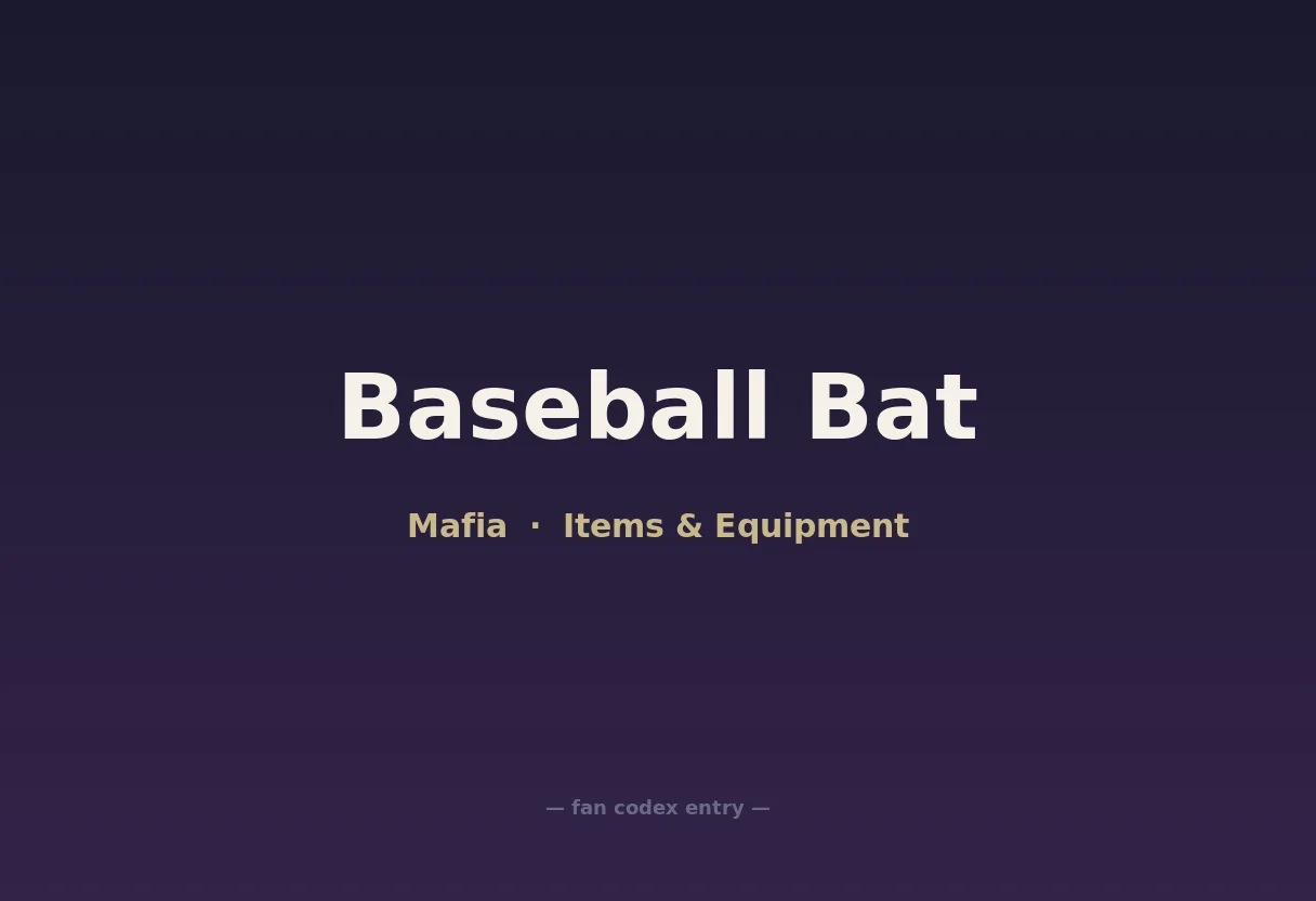 Baseball Bat