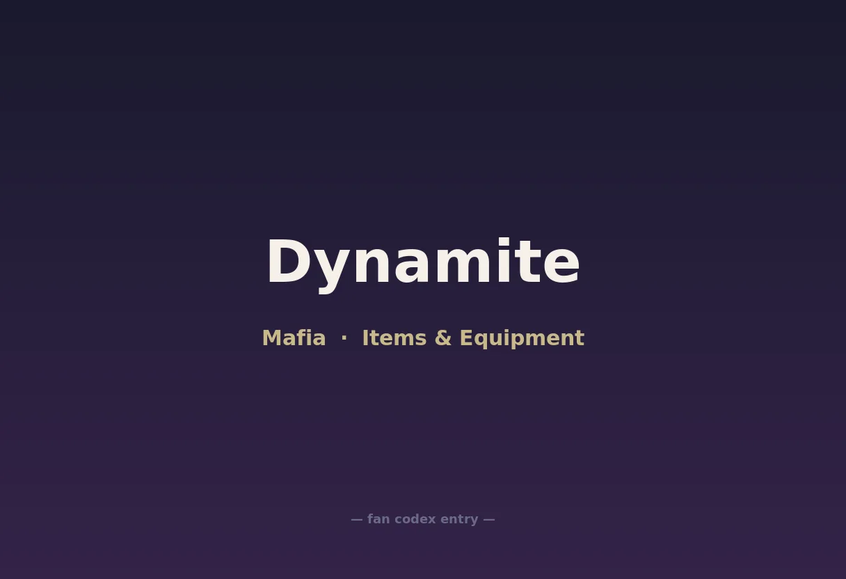 Dynamite