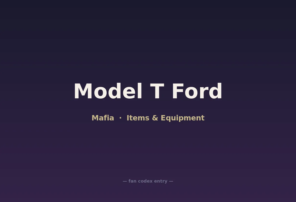 Model T Ford