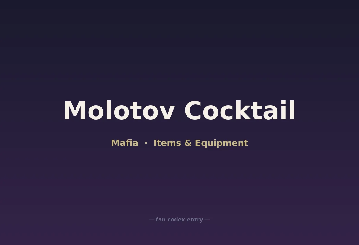 Molotov Cocktail