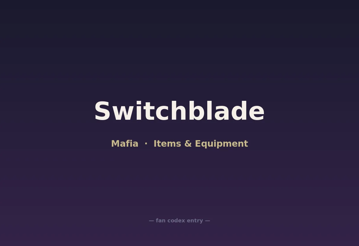 Switchblade
