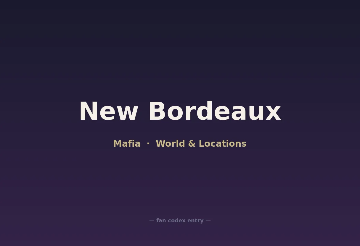New Bordeaux